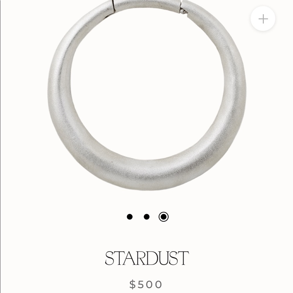 Maya jewelry stardust sandblasted silver earweight